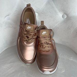 Rose Gold Nike Sneakers